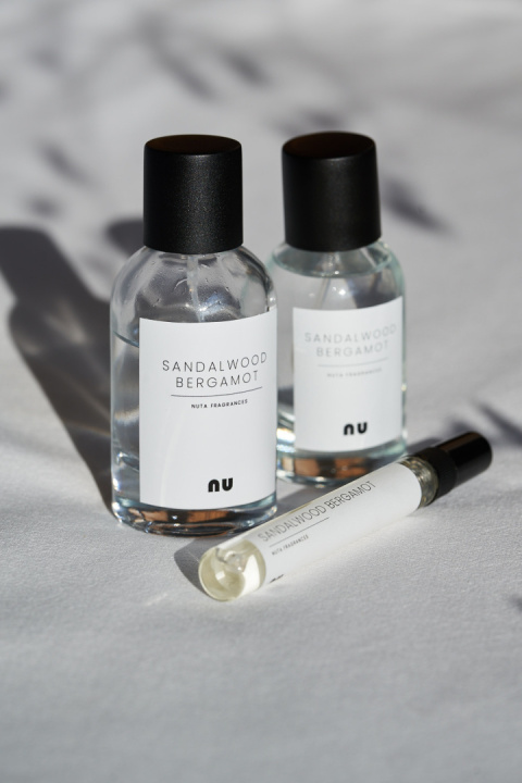 Zestaw perfum Sandalwood Bergamot + Orange Juniper